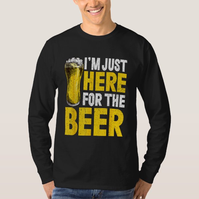 Camiseta Beer Drinking Alcohol Drinkers Men Women (Anverso)