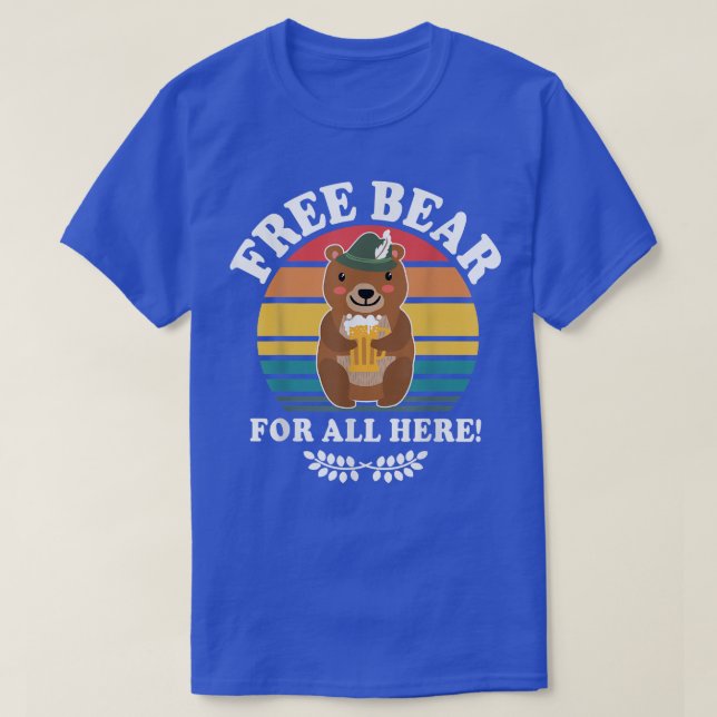 Camiseta Beer drinking drinking drinking beer drinker bear  (Diseño del anverso)