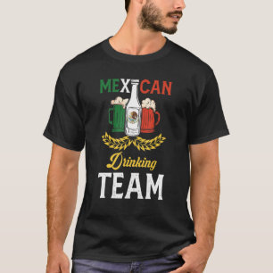 Camiseta Beer equipo mexicano de bebida Bandera de méxico P