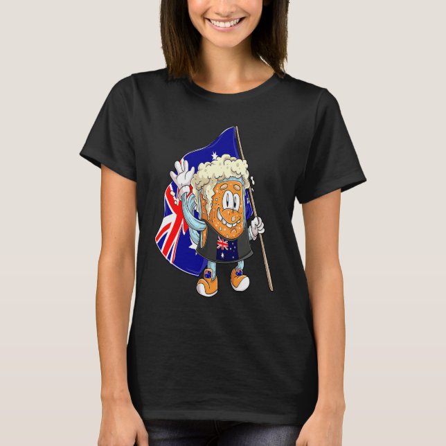 Camiseta Beer fan of Australia (Anverso)