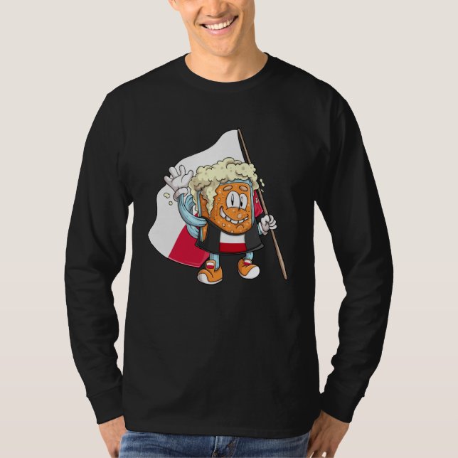 Camiseta Beer fan of Poland (Anverso)
