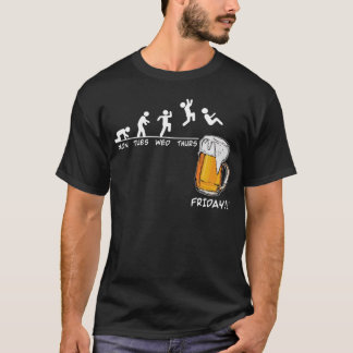 Camiseta Beer Friday Weekend Week Beers Fridays Funny Beer