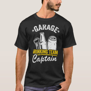 Camiseta Beer Garage Drinker Garage Equipo de Bebidas Capit