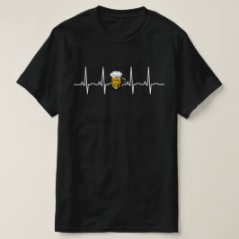 Camiseta Beer Heartbeat Vintage Beer Lover Regalos
