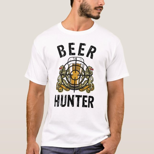 Camiseta Beer hunter (Anverso)