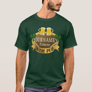 Camiseta Beer Irish Pub St Patrick's Day