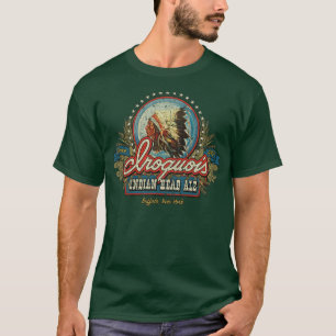 Camiseta Beer Iroquois Indianhead Ale 1842