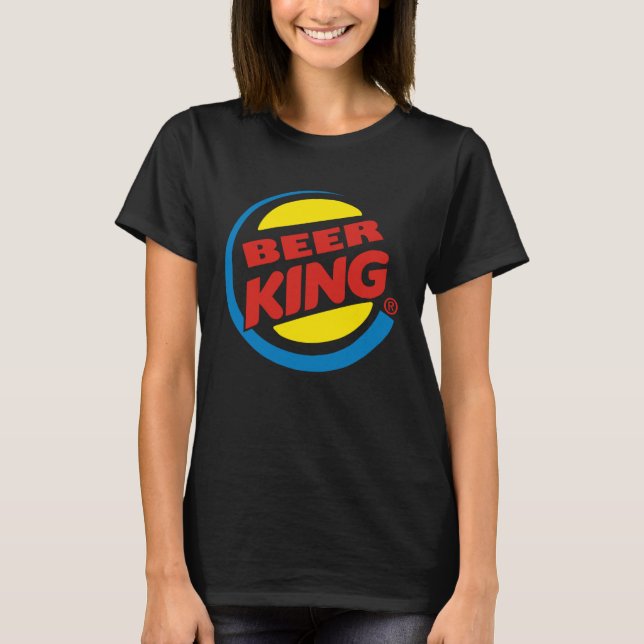 Camiseta BEER KING Cervesa Ale (Anverso)