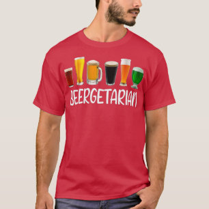 Camiseta Beer Lover Beergetarian Funny Craft Beer Breer