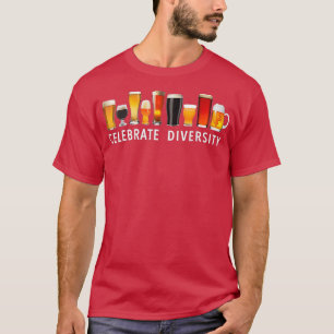 Camiseta Beer Lover Funny celebra la diversidad de la cerve