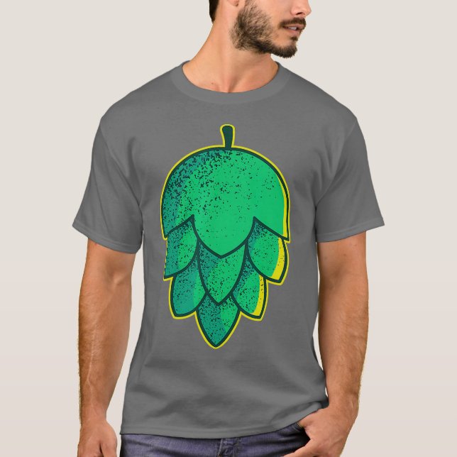 Camiseta Beer Lovers Hops Craft Beer (Anverso)