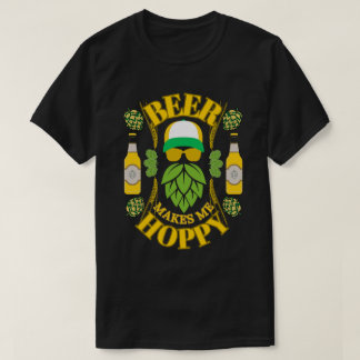 Camiseta Beer Makes Me Hoppy