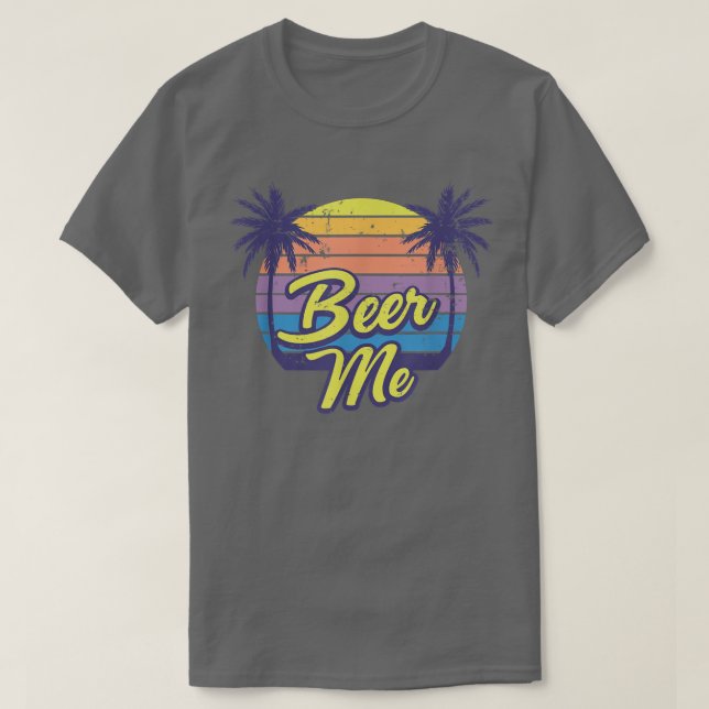 Camiseta Beer Me Beach Vacation  (Diseño del anverso)