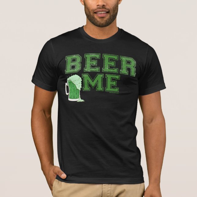 Camiseta Beer Me Green Beer (Anverso)