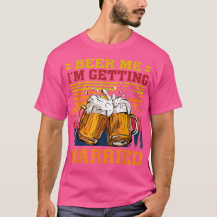 Camiseta Beer Me Im Getting Married Men Funny Groom Bachelo