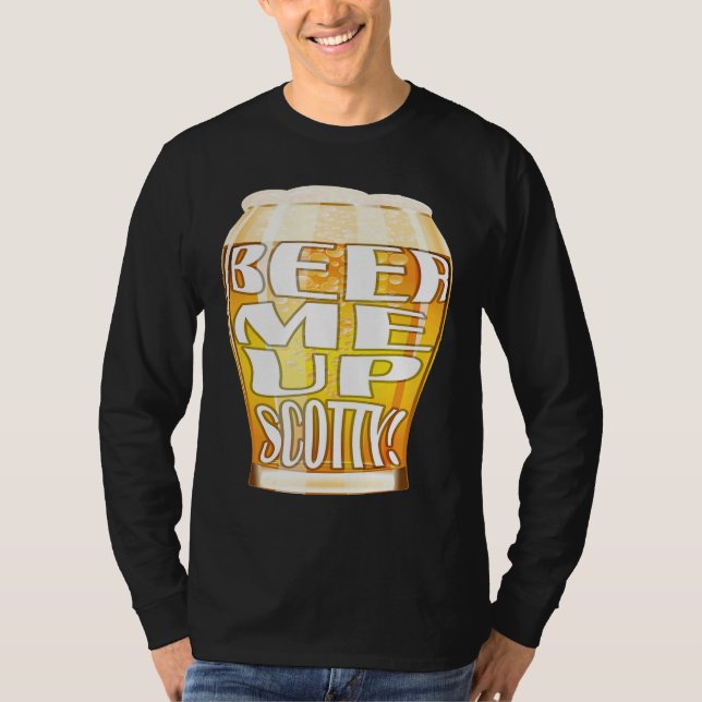 Camiseta Beer Me Up Scotty (Anverso)