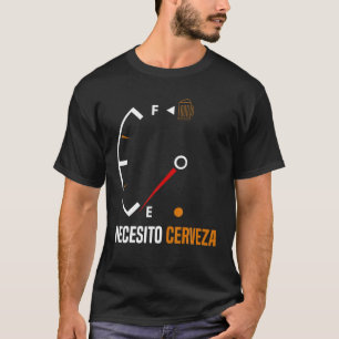 Camiseta Beer mexicana necesita Cerveza Guay