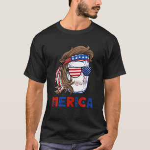 Camiseta Beer Mullet Merica 4 De Julio Bandera Estadouniden