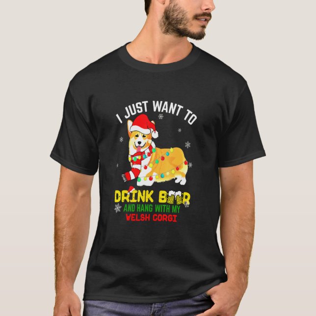 Camiseta Beer My Welsh Corgi (Anverso)