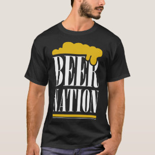 Camiseta Beer Nation La Vida Se Está Volviendo Tigre Solo B
