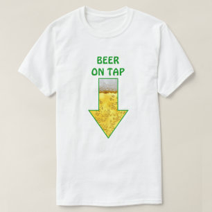 Camiseta Beer On Tap Funny Tshirts