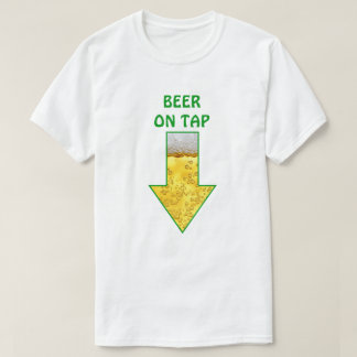 Camiseta Beer On Tap Funny Tshirts