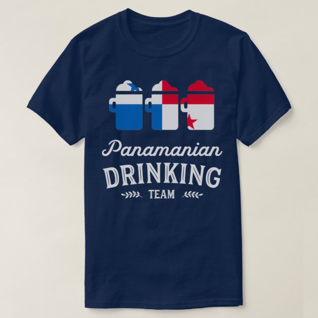 Camiseta Beer Panamá Drinking Team (Diseño del anverso)