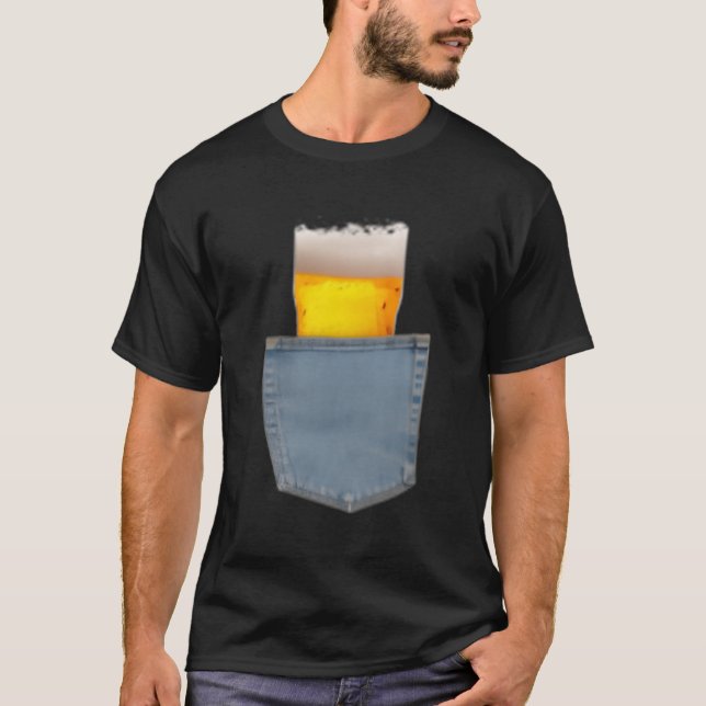 Camiseta Beer Pocket Drinking (Anverso)