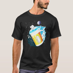 Camiseta Beer Polar Beer Bear Hice Cold Beer