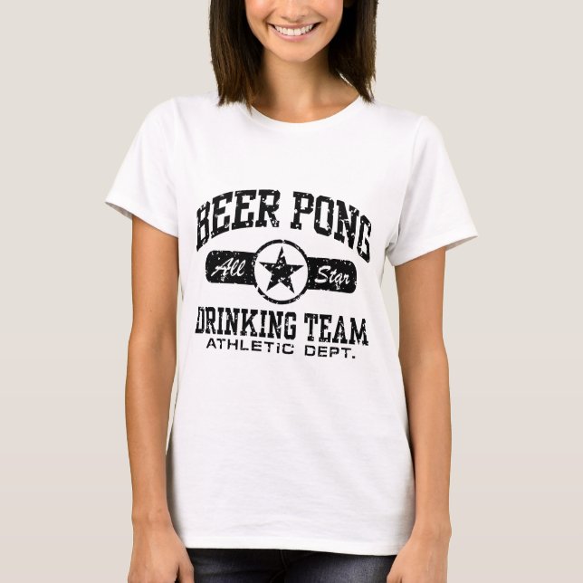 Camiseta Beer Pong (Anverso)