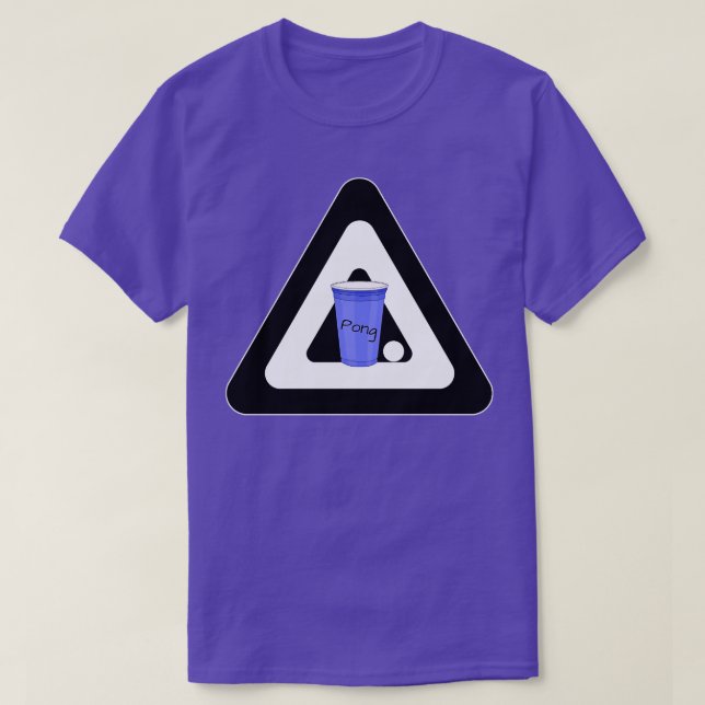 Camiseta Beer Pong 1 (Diseño del anverso)