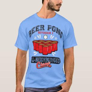 Camiseta Beer Pong All Neighborhood Champ