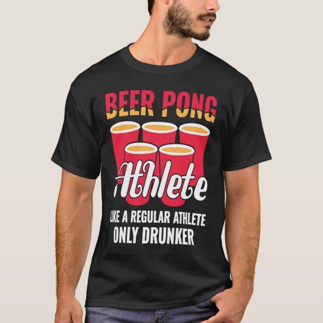 Camiseta Beer Pong Athlete  Definition Beer  Beer Pong (Anverso)