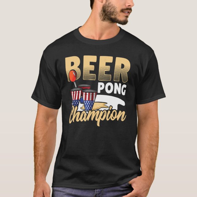 CAMISETA BEER PONG CHAMPION (Anverso)