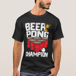 Camiseta Beer Pong Champion College Estudiante Bebe