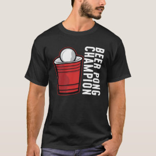 Camiseta Beer Pong Champion I Beer Ping Pong Table Tennis