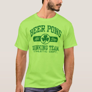 Camiseta Beer Pong irlandés