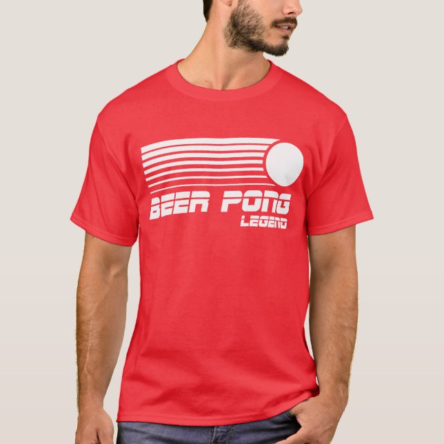 Camiseta Beer Pong Legend T Shirt (Anverso)