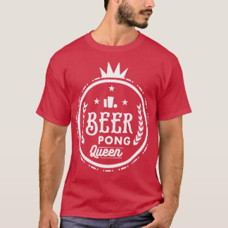 Camiseta Beer pong queen