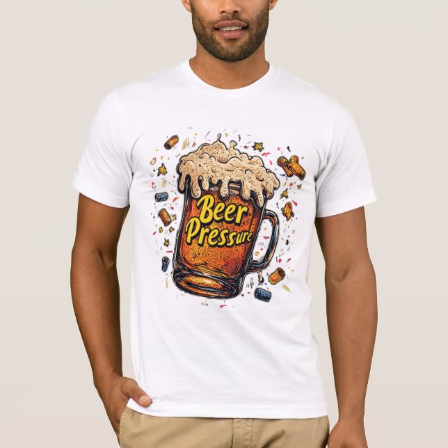Camiseta Beer Pressure (Anverso)
