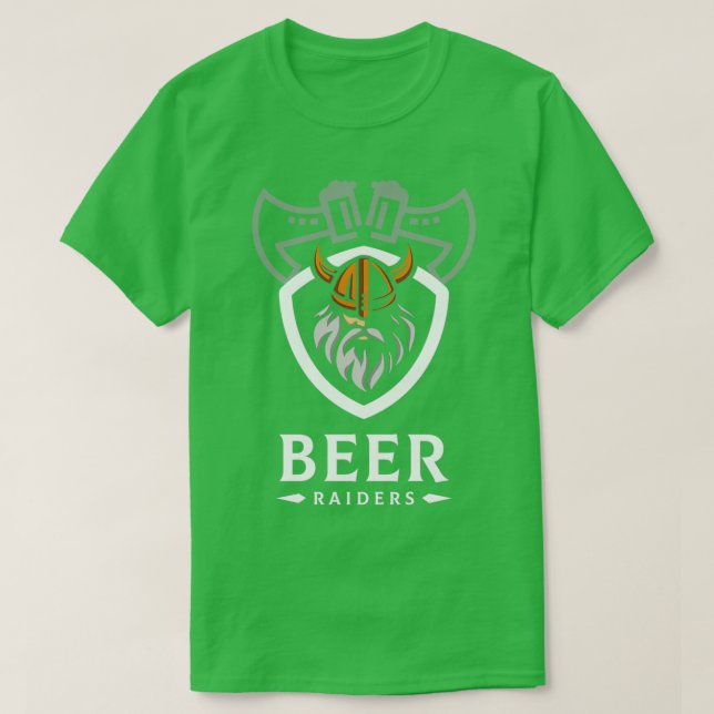 Camiseta Beer Raiders (Diseño del anverso)