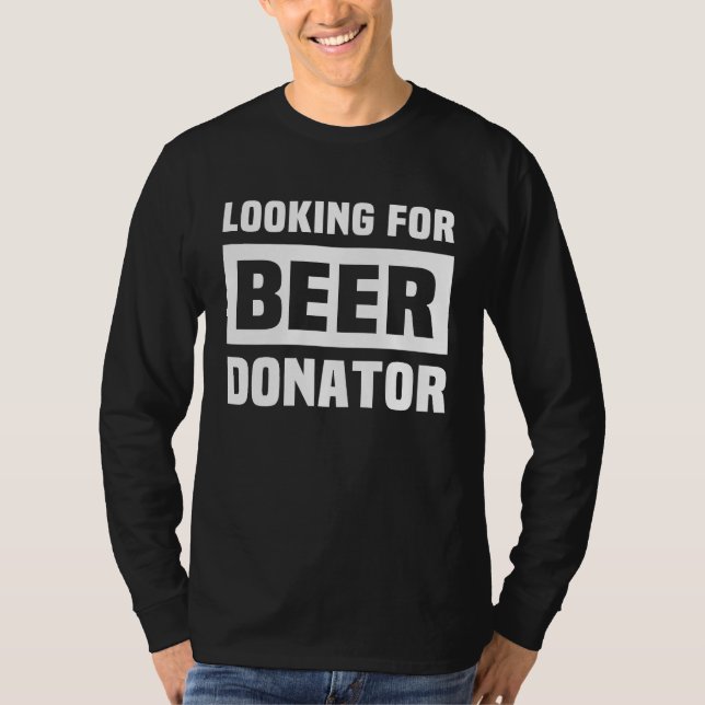 Camiseta Beer Sayings Beer Sponsor Sayings Drinking Sayings (Anverso)
