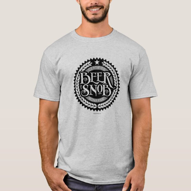 Camiseta Beer Snob T-Shirt (Anverso)