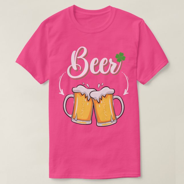 Camiseta Beer Stomach Funny St (Diseño del anverso)