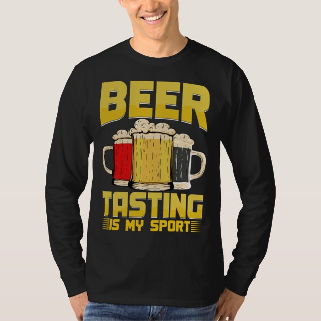 Camiseta Beer Taster Beergetarioan  Enthusiast Crafter Pub (Anverso)