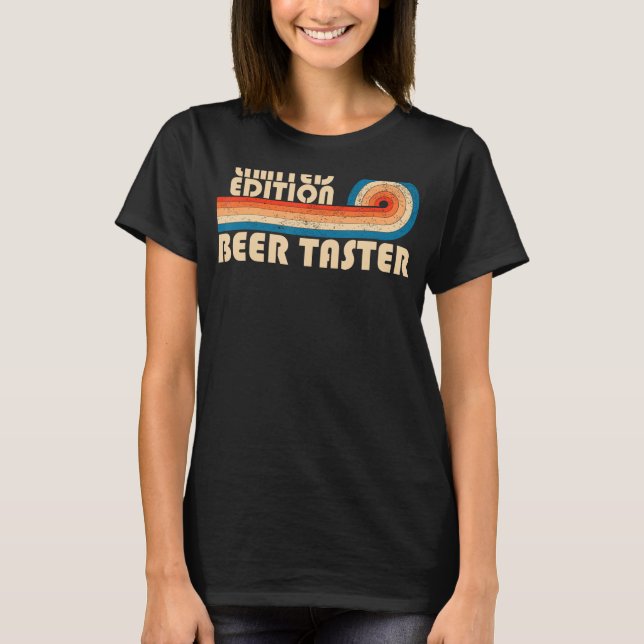Camiseta BEER TASTER Funny Job Title Profession Birthday Wo (Anverso)