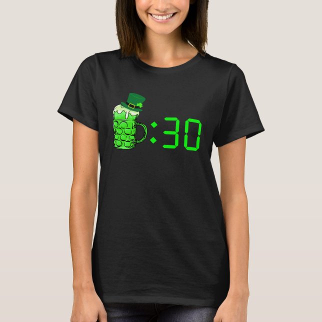 Camiseta Beer Thirty  St Patricks Day Drinking Or Getting D (Anverso)