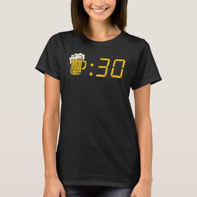 Camiseta Beer Treinta Bebidas O Quedarse Borracho (Anverso)