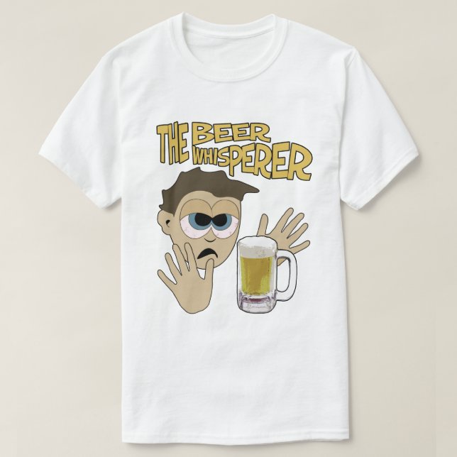 Camiseta Beer Whisperer (Diseño del anverso)