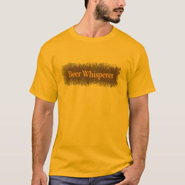 Camiseta Beer Whisperer Textos (Anverso)